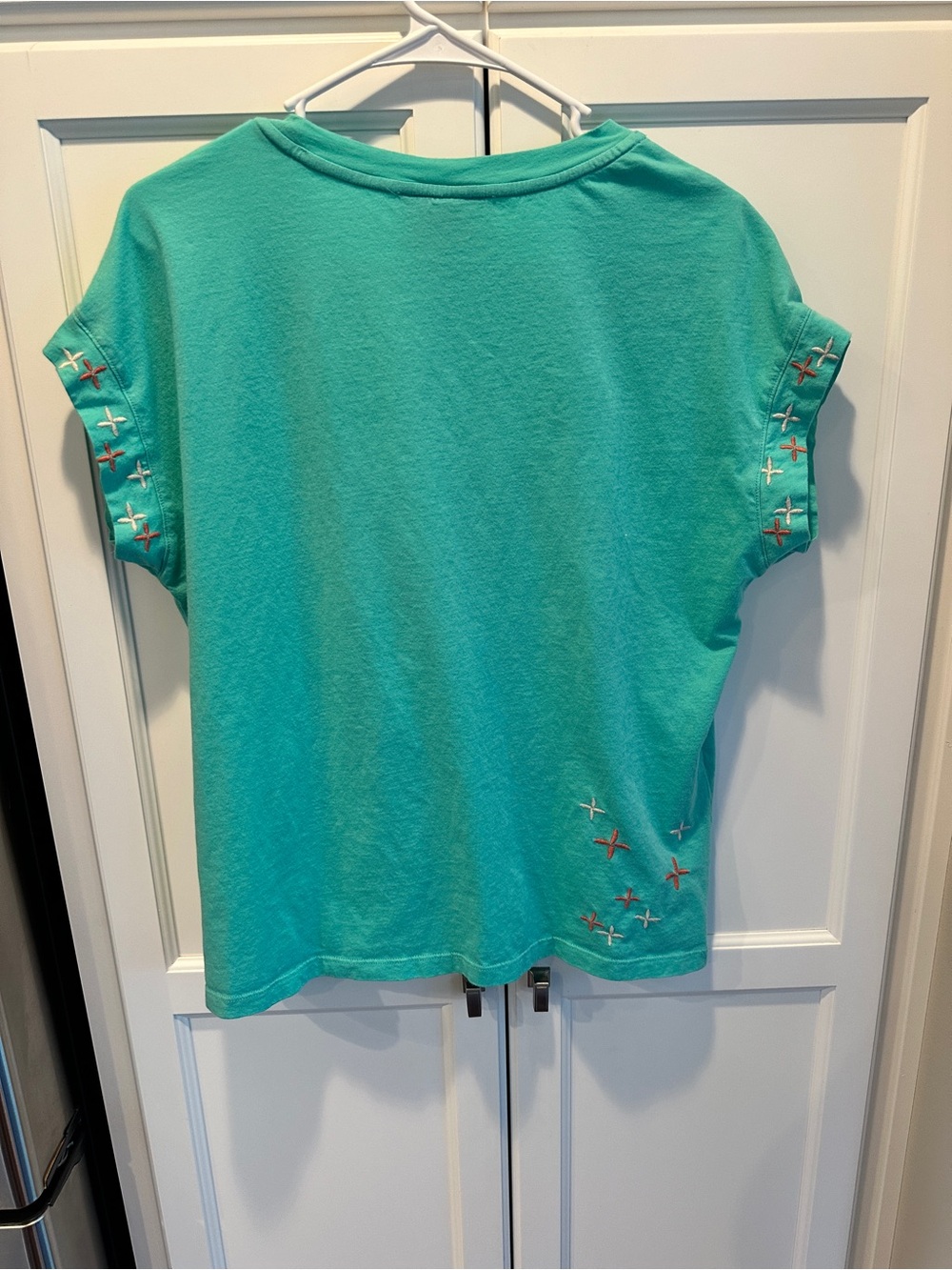 Johnny Was Ceretti Embroidered 'Tee Size M - Picture 7 of 12